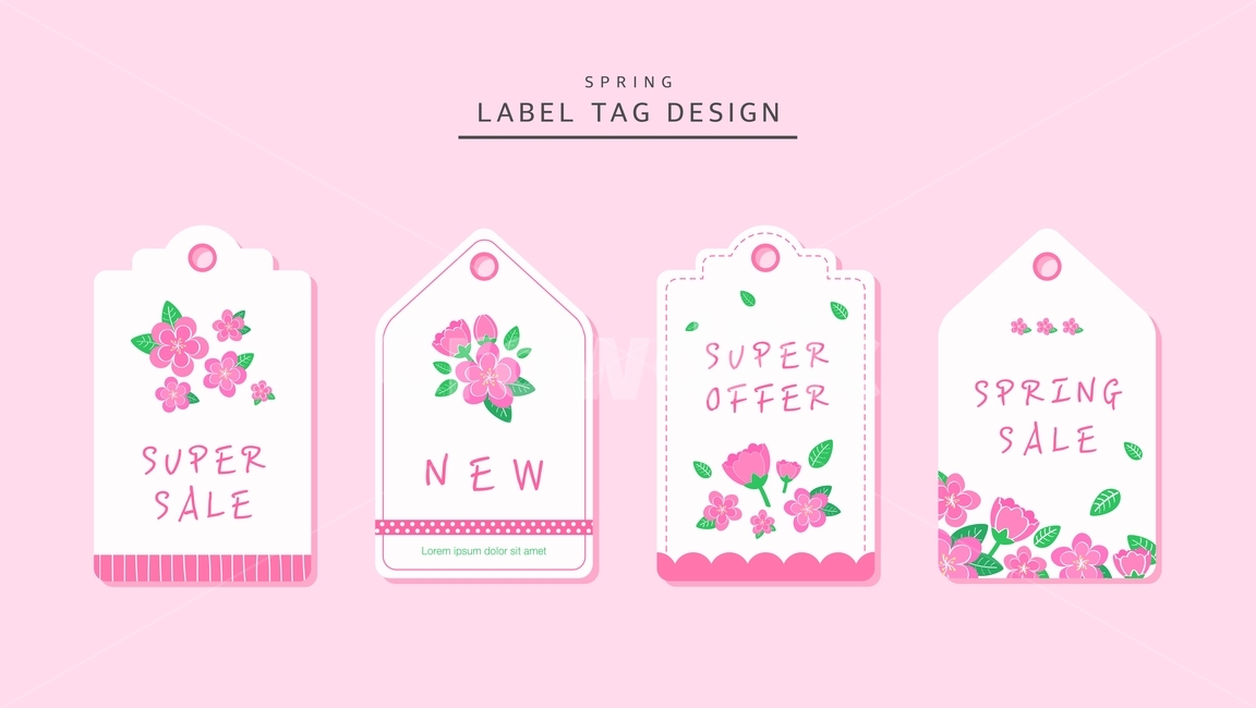 Cherry Blossom,shopping mall,sticker,label,flower,spring,background,price,design,drawing,season,tag,price list,Nametec,event,shopping,design source