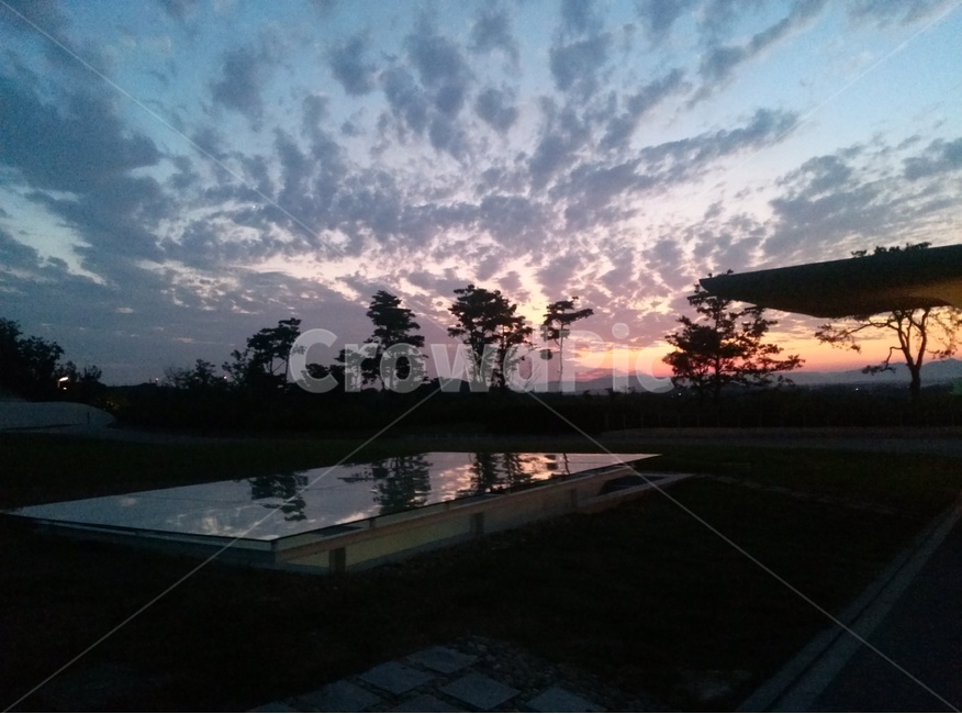 노을,하늘,나무,풍경,저녁,자연,풍경,nature,landscape