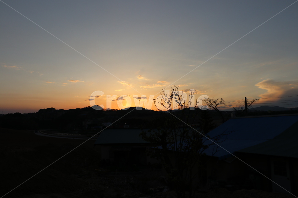 일몰,해질녘,노을,저녁노을,sunset,시골야경