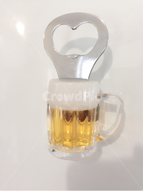 병따개,맥주병따개,맥주,맥주모양,한잔