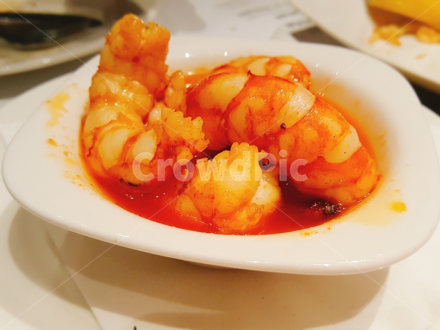 Shrimp dish,shrimp,tapas,Spanish cuisine,Shrimp Tapas