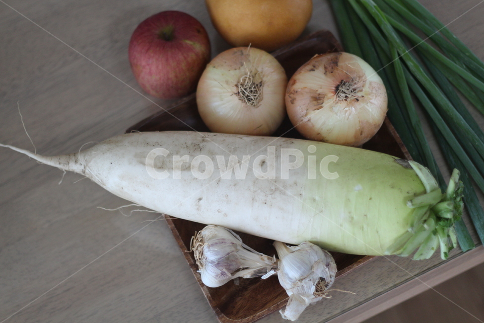 무,양파,사과,마늘,채소,과일,음식,식재료,요리,food,cook,meal,dishes,food reserves,채소,야채,vegetables
