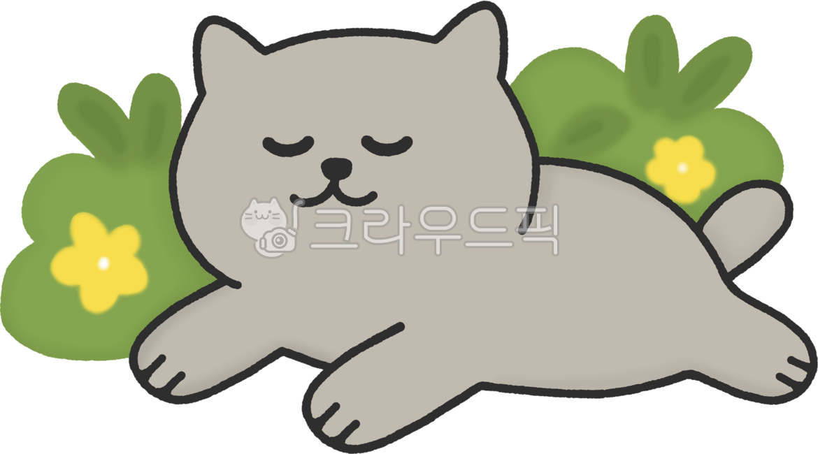 Gray cat,cat,pet cat,gray fur,cute cat,furry,cat illustration,animal character,cat expression,neutral color,pet,calm feeling,gray cat,cat posture,animal illustration,cat portrait,indoor cat,relaxed expression,grass,yellow flower