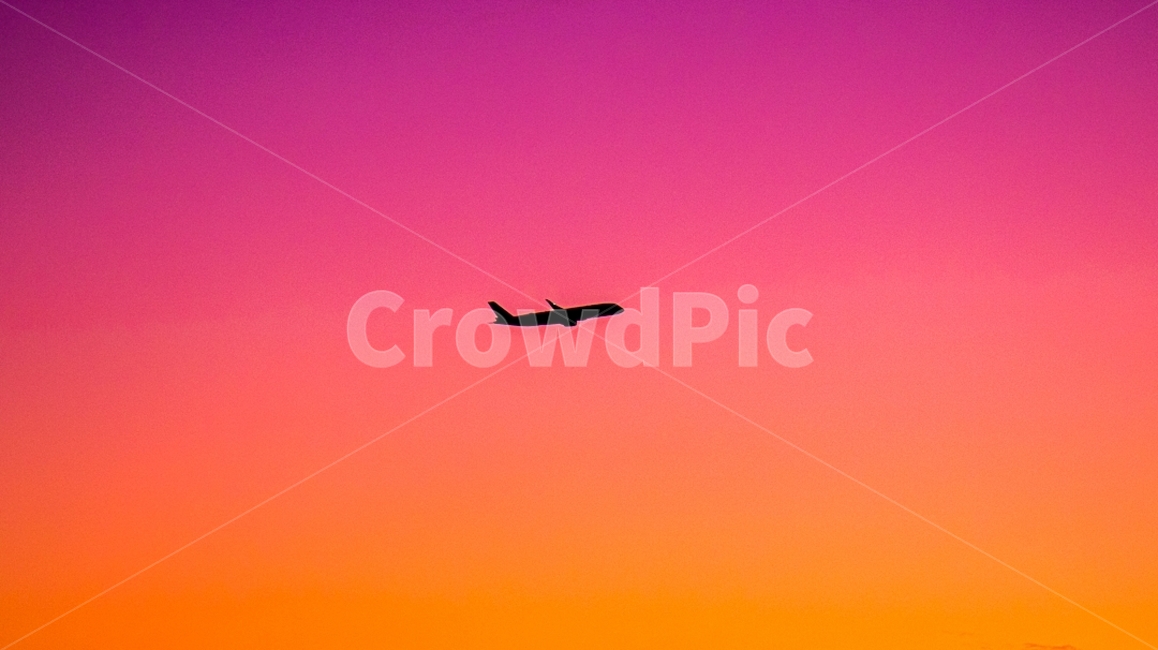 sunset,노을,해질녘,flying,교통,항공기,비행기,airplane,나는,교통,교통수단,traffic,transportation