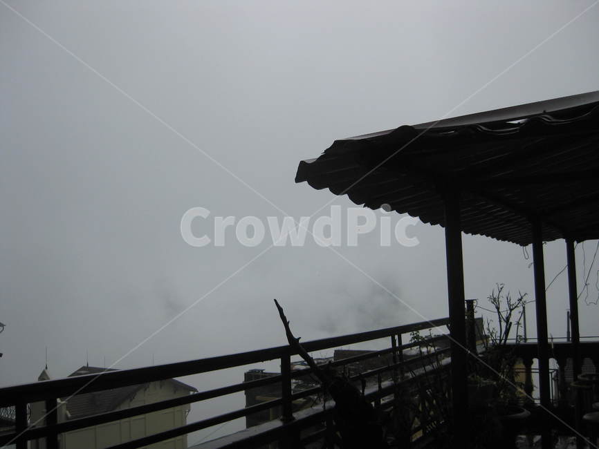 동남아,railing,handrail,난간,전망,안개,fog,전망대