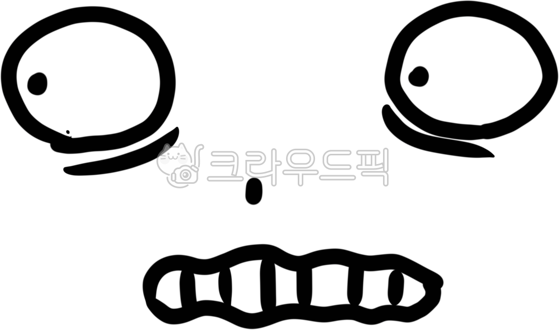 표정, 만화, 카툰, 재밌는, 웃긴, 사진,이미지,일러스트,캘리그라피 - 푸키랩작가