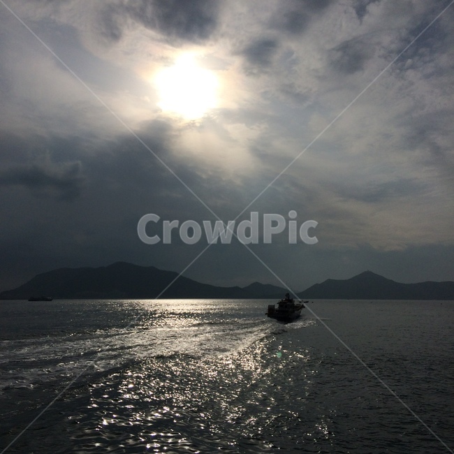 하늘,구름,바다,노을,해질녘,sky,cloud,sea,sunset,일몰,고요한,조용한
