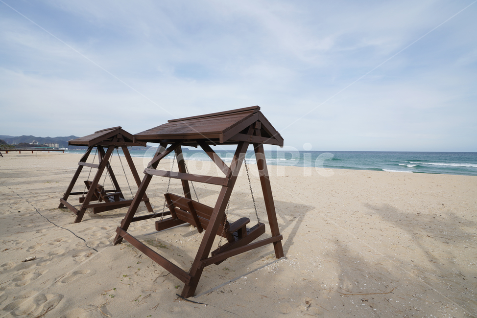 기곡,해수욕장,파도,wood,나무,의자,자연,옥외,nature,water,outdoors,물,sea,감성,beach