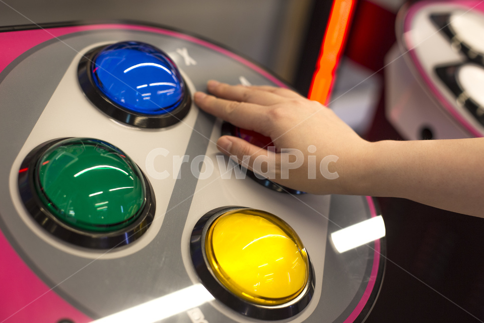 오락,게임,오락실,게임기,버튼,전자오락,놀이,손