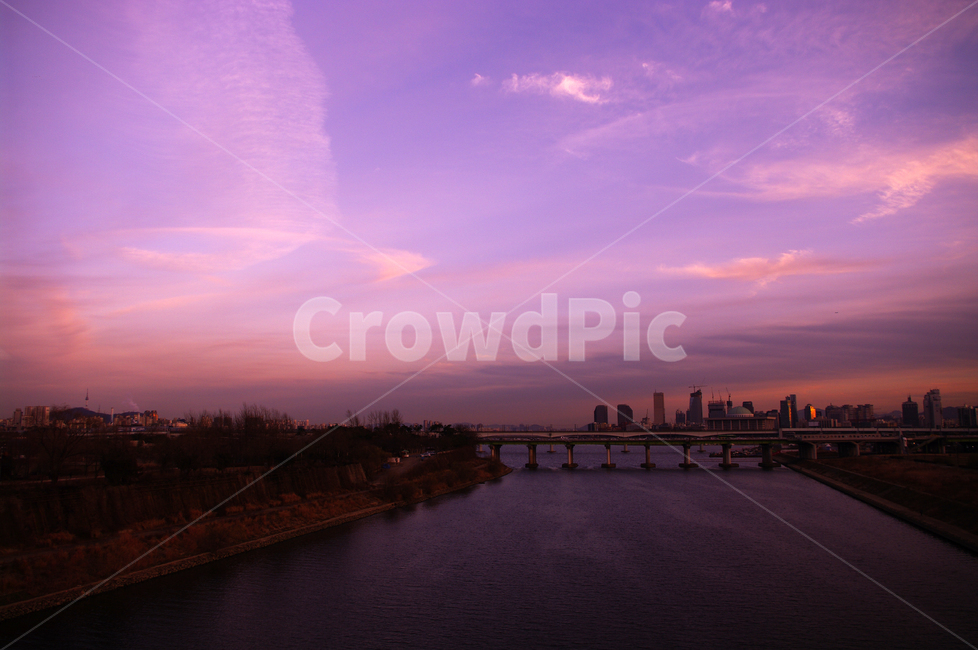 서울,한강,하늘,구름,풍경,노을,일몰,sunset,빌딩,도시,풍경,city,landscape,한국도시풍경,한국도시경관,korea cityscape,water,물,nature,자연