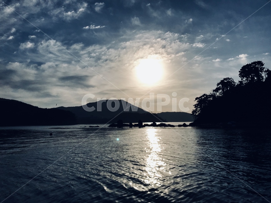 해돋이,섬,바다,낚시,노을,자연,풍경,nature,landscape,light,빛,flare,플레어,outdoors,옥외,sunlight,햇빛