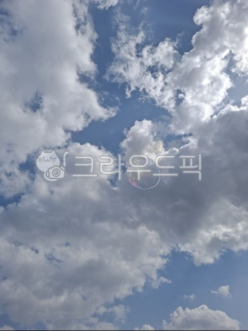 하늘, 구름, sky, 적운, 비눗방울, 사진,이미지,일러스트,캘리그라피 - ghyun작가