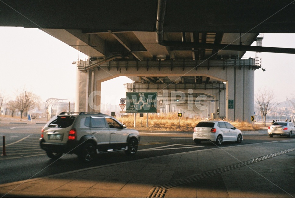 필름사진,반포대교,반포,한강,한강밑,교통,교통수단,traffic,transportation