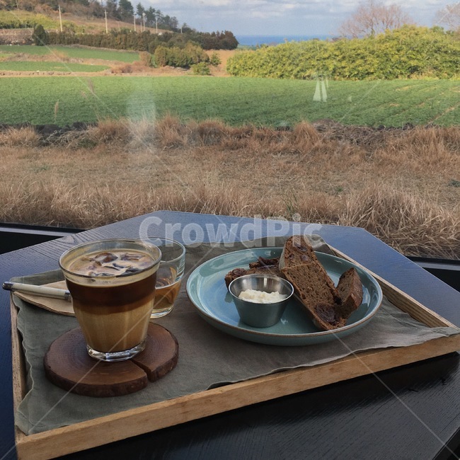 커피,카페,빵,풍경,제주도,커피,카페,coffee,cafe