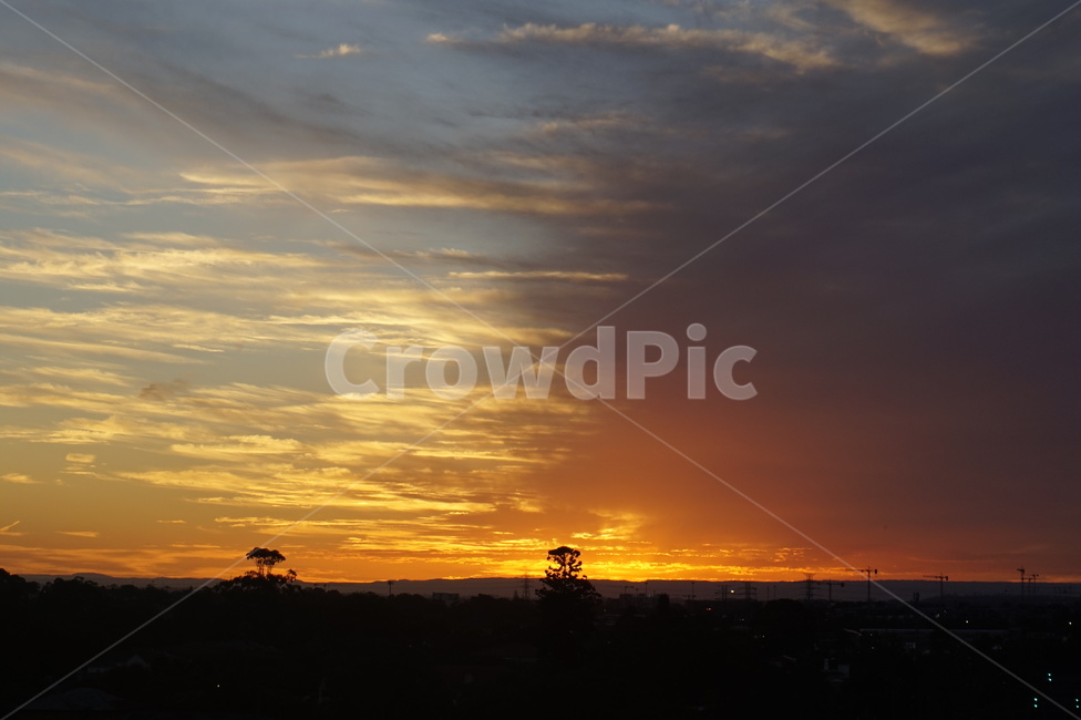 nature,sky,redsky,senset,outdoors,view,dusk,하늘,붉은하늘