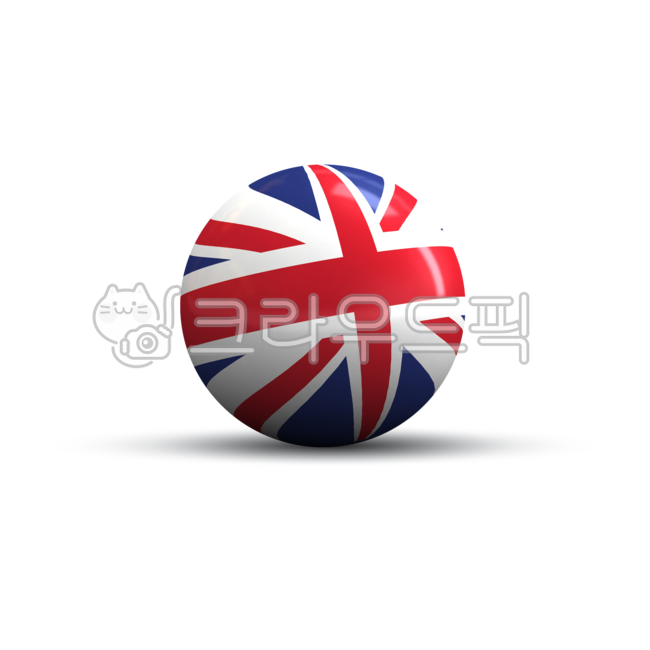 영국,영국국기,국기,유럽,국가,상징,심볼,공,구체,볼,flag,ball,flagball,europe