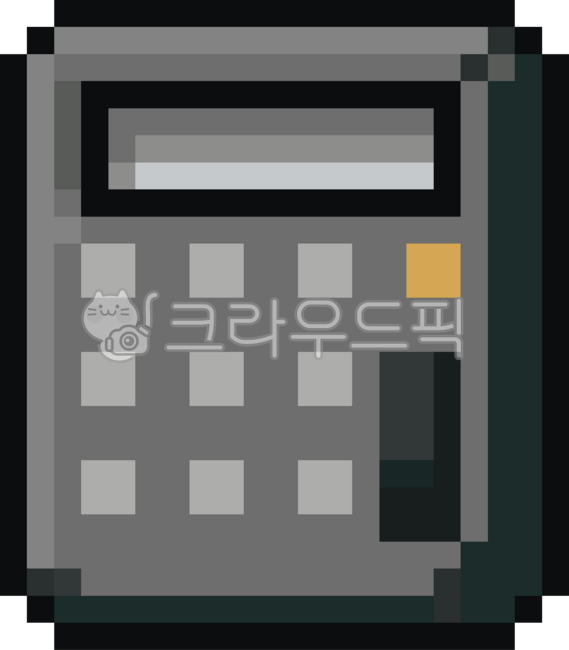 Calculator,electronic calculator,digital calculator,school supplies,school,pixel,pixel art,tools,students,elementary school students,middle school students,high school students,supplies,preparation,pencil case,calculator illustration,calcu