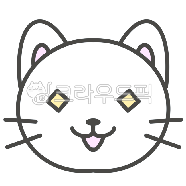 고양이,반짝,초롱,초롱초롱,번뜩,하얀고양이,아이콘,야옹이,야옹,냐옹이