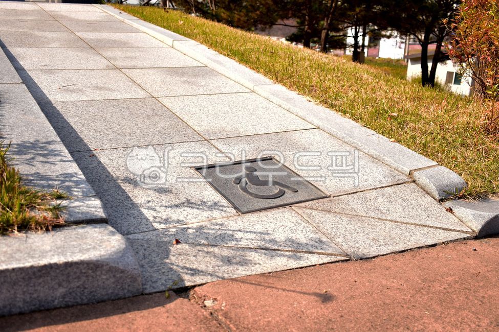 통로, path, 판석, flagstone, 장애인, 사진,이미지,일러스트,캘리그라피 - 버들아재작가