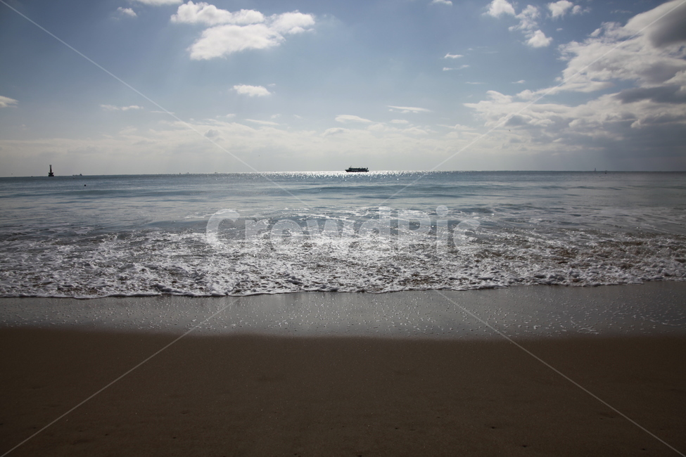 바다,파도,하늘,물보라,모래,배,구름,자연,풍경,nature,landscape,water,물,sea,outdoors,옥외,ocean,대양