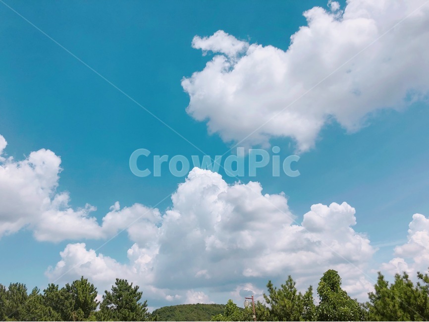 하늘,파란하늘,여름,산,나무,자연,풍경,nature,landscape,outdoors,옥외,azure sky,푸른 하늘,sky