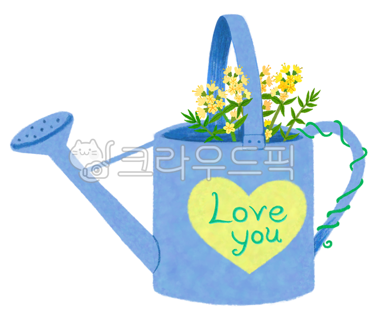 가드닝,물뿌리개,물조리개,디자인소스,일러스트,일러스트레이션,illust,illustration,손그림,painting,드로잉,스티커,누끼