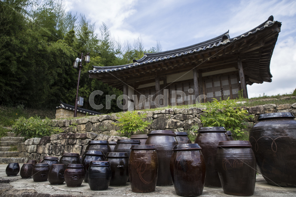 장독대,장독,한옥,전통,한국,민속,육영수생가,옥천