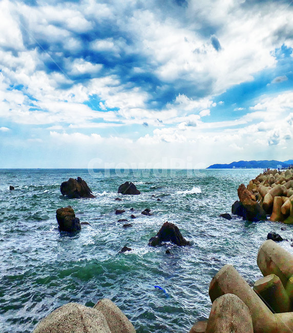nature,sea,자연,풍경,바다,구름,푸른하늘,방파제,자연,풍경,nature,landscape,ocean,대양,water,물,outdoors,옥외