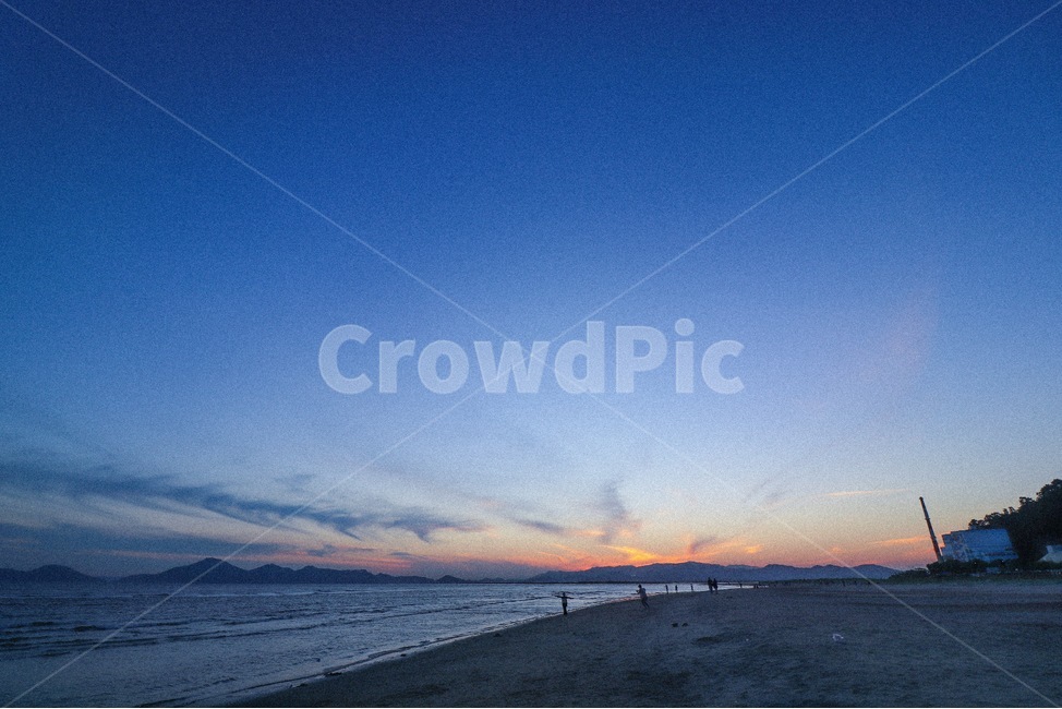 다대포,해수욕장,일몰,바다,풍경,구름,sunset,beach