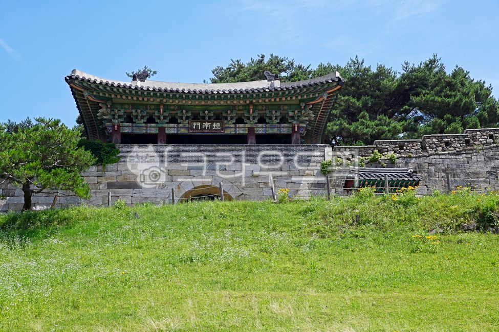 상당산성,청주상당산성,산성,포곡식석축산성,성곽,공남문,남문