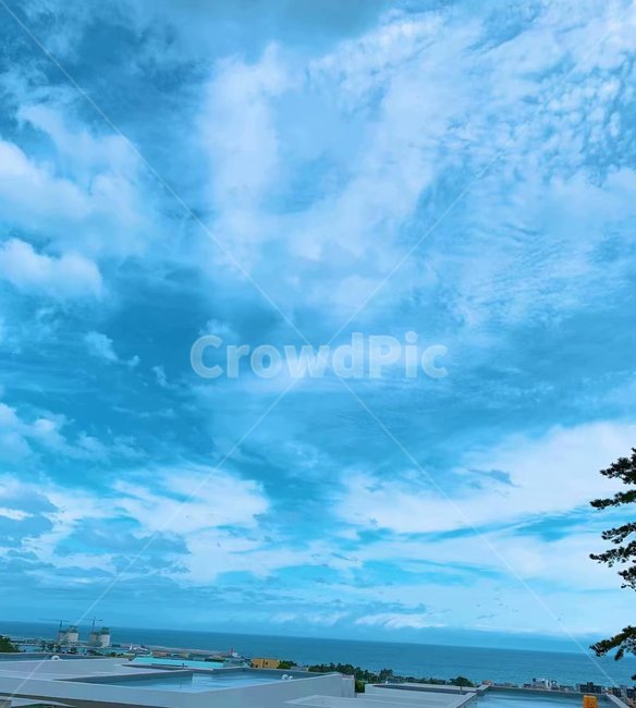 하늘,바다,구름,sky,cloud