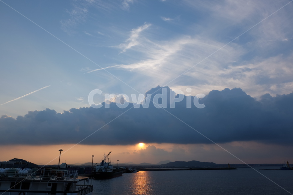 노을,바다,배,하늘,해,sea,sky,우도,제주도,제주,jeju,일몰,ship,자연,풍경,nature,landscape,outdoors,옥외,water,물