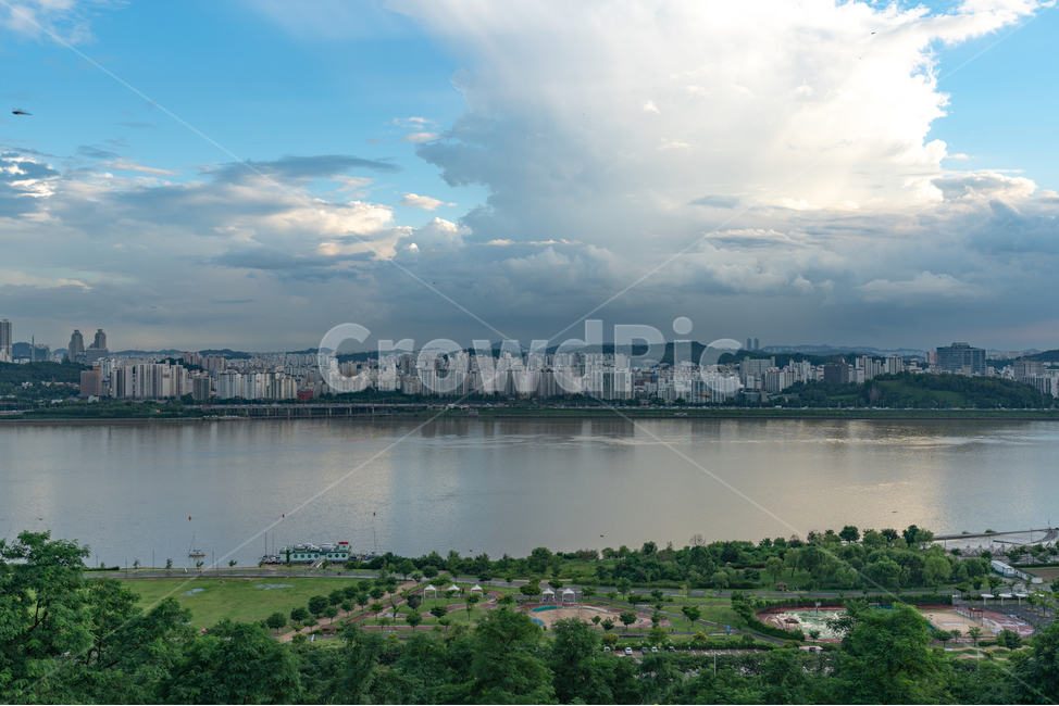 하늘,구름,청명,sky,cloud,한강,도시,풍경,city,landscape,한국도시풍경,한국도시경관,korea cityscape,nature,자연,outdoors,옥외,scenery,경치,weather,날씨,cumulus,적운