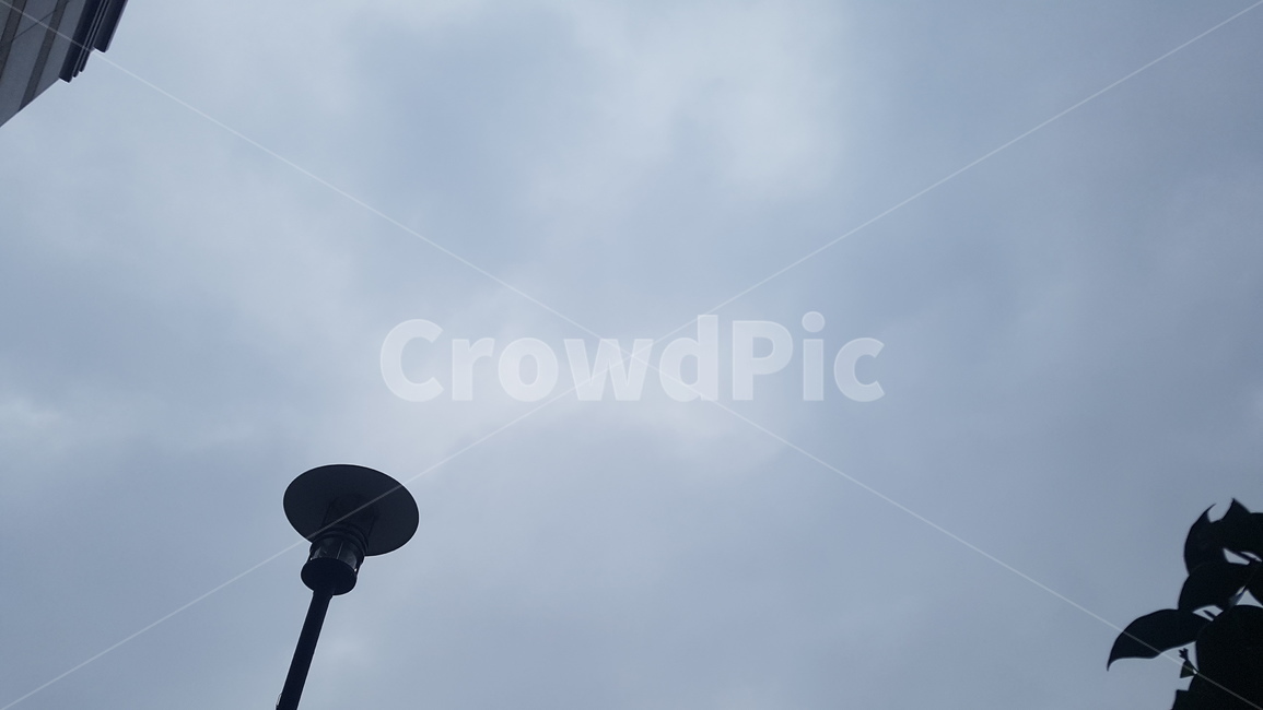 하늘,구름,야외,가로등,sky