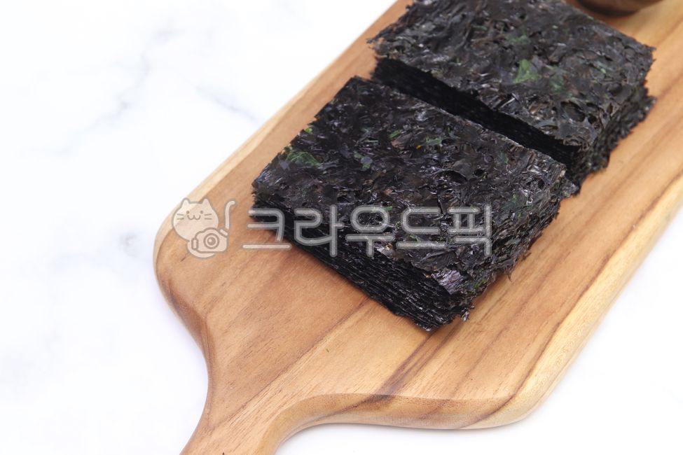 김, 곱창김, 나무도마, 반찬, 음식, 사진,이미지,일러스트,캘리그라피 - 콜라비의 야간비행작가
