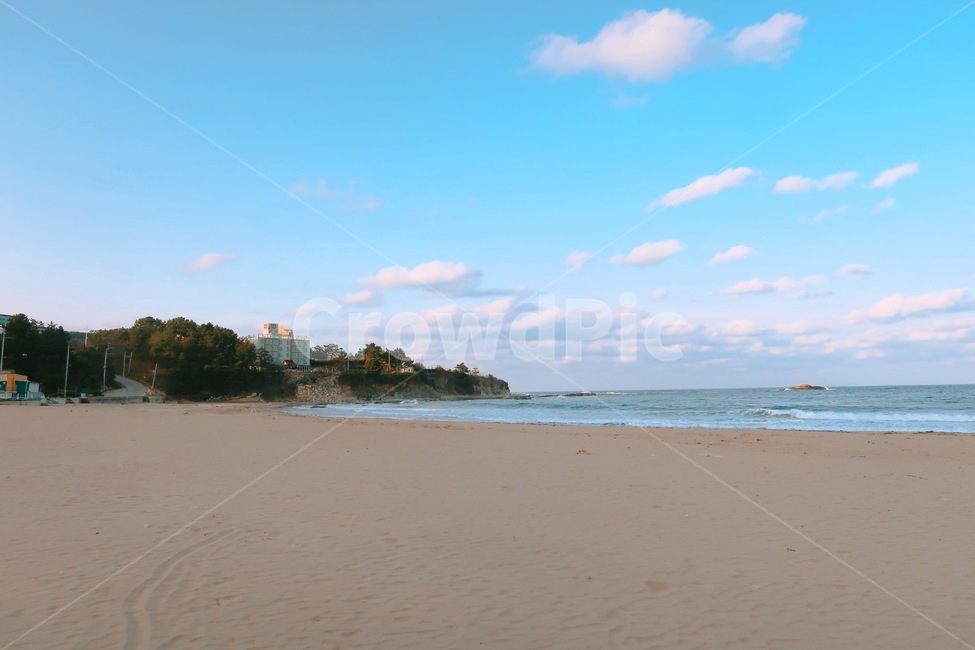 모래,바다,구름,하늘,산,해변,바다,beach,sea