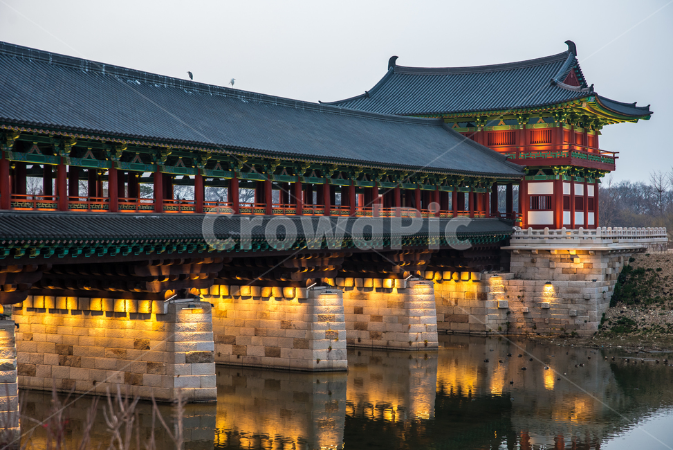 월정교,경주,신라,다리,복원,왕궁,길,지붕,고대,환경,아시아,건축,문화,유명,경상,역사,코리안,랜드마크,밤,옛,유산,한국전통,한국문화,korean traditional,korean culture,건축물,건물외관,exterior,building,structure,architecture,construction