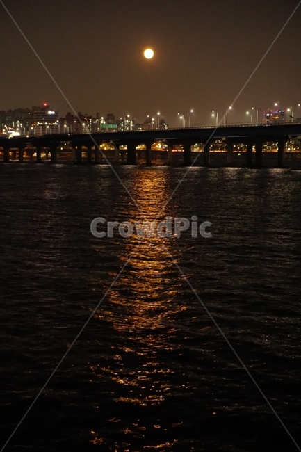 겨울,한강,밤풍경,슈퍼문,달,야경,밤,풍경,nightscape,night,landscape,도시,city,한국도시풍경,한국도시경관,korea cityscape,water,물,waterfront,워터 프론트,pier,교각,port,포트,dock,독