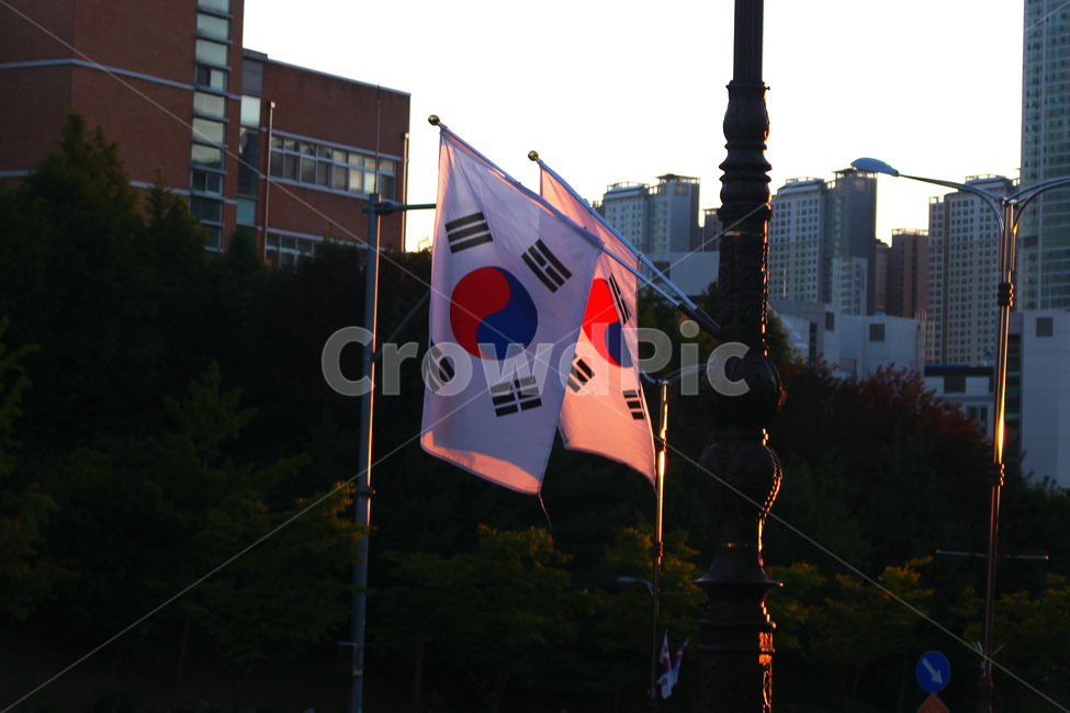태극기,한국,대한민국,하늘,깃발,korea,sky