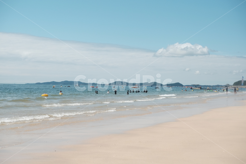바다,해변,해수욕장,바닷가,모래사장,풍경,대천,하늘,여름,물놀이,해변,바다,beach,sea