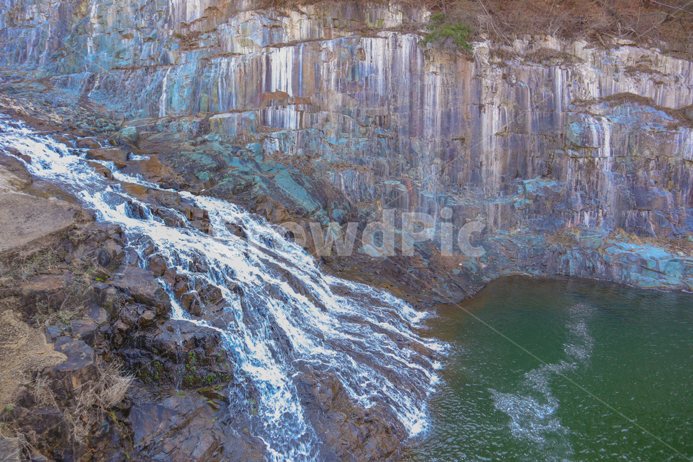 폭포,waterfall,연못,pond,자연,nature,옥외,outdoors