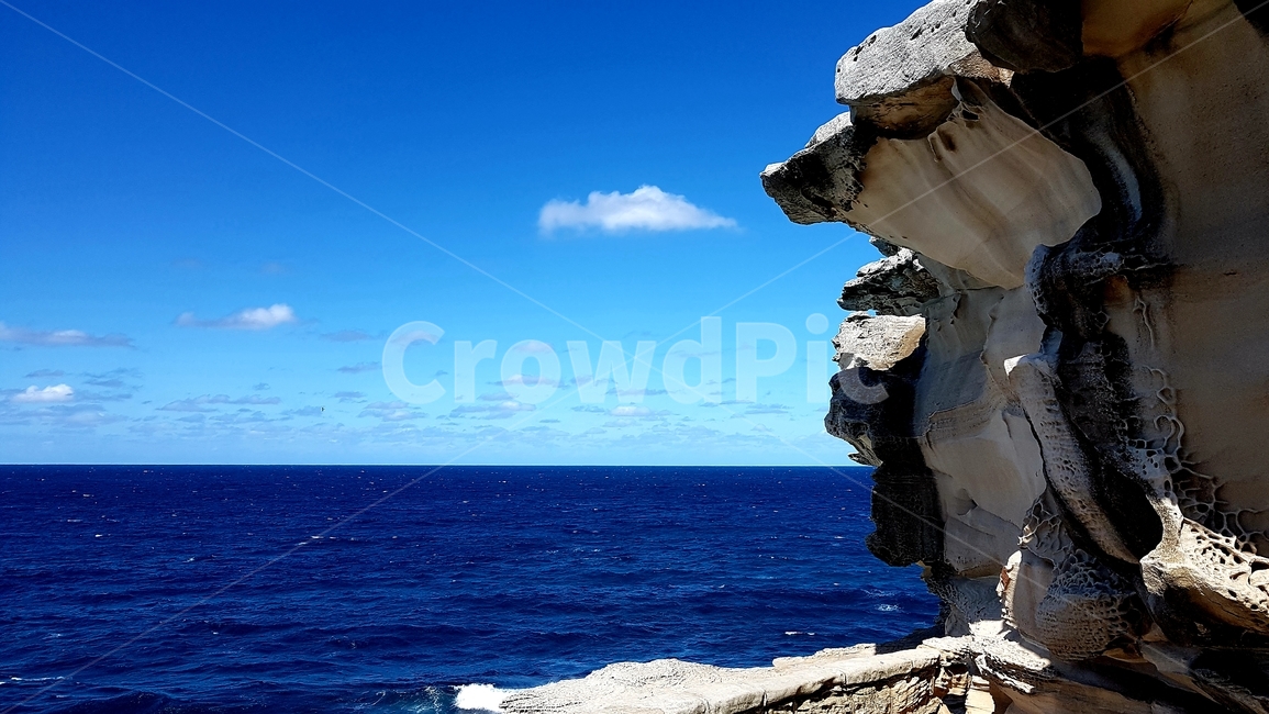 바다,바위,하늘,여름,sea,rocks,sky,clouds,ocean,blue,summer,vacation,horizon