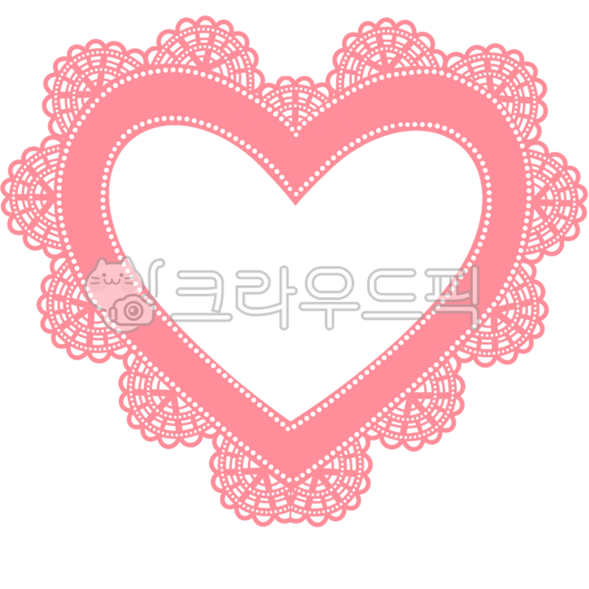 하트,하트프레임,레이스,heart,frame,lace,분홍하트,하트일러스트,하트디자인,액자,프레임,pink,하트아이콘