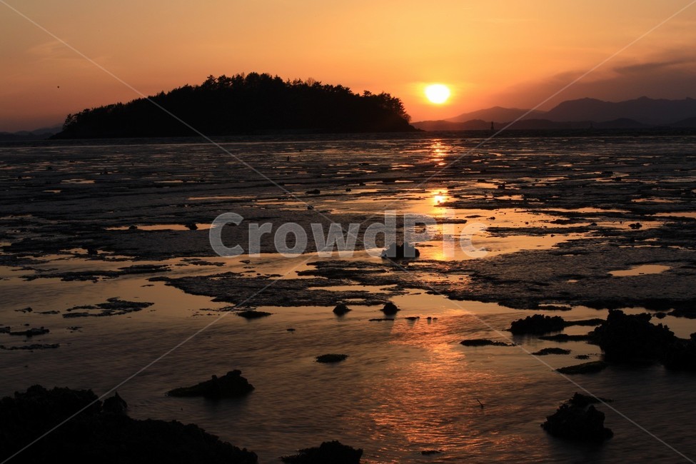 여수,석양,해변,바다,노을,sunset