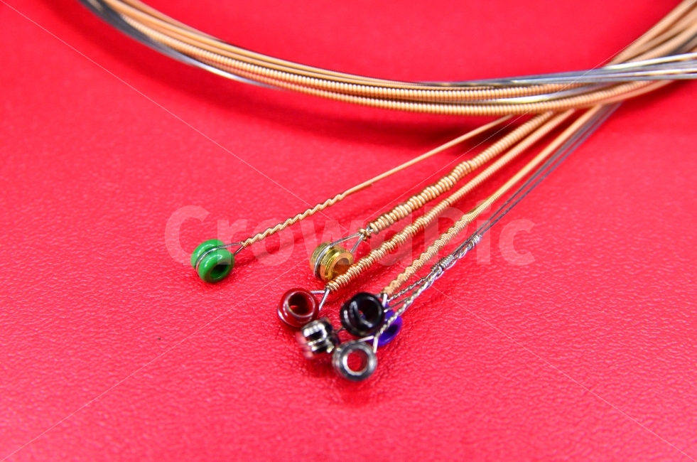 기타줄,6string,통기타스트링,기타줄엔드볼,기타줄한세트,색깔,색상,색채,색감,color sense,color sensitivity,feeling of color,사물,물건,오브젝트,thing,object,matter,악기,음향기기,musical instrument,musical equipment
