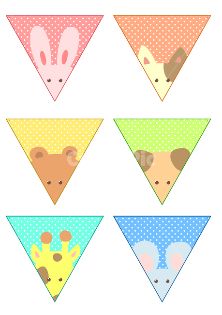 image,flag,Day care Center,mobile,mouse,puppy,kindergarden,giraffe,rabbit,cat,animal,environmental beautification,illustration,Garland,bear,decoration,dog,child