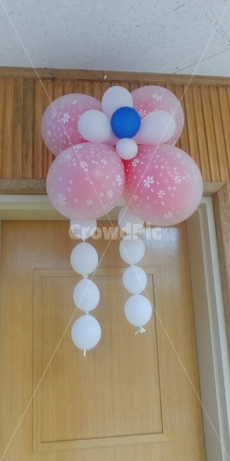 생일,파티,풍선노래,하늘,헬륨풍선