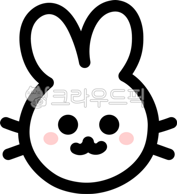 토끼,토끼띠,흰토끼,하얀토끼,하얀색토끼,동물,동물캐릭터,래빗,토끼얼굴,토끼캐릭터,rabbit