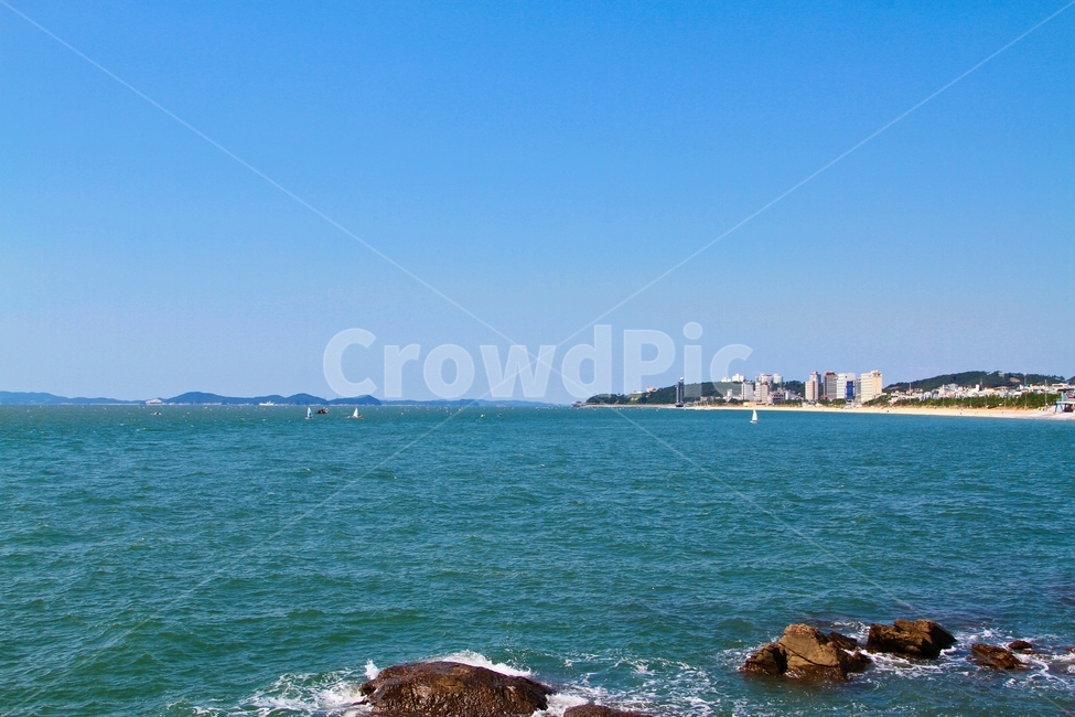 바다,파도,해수욕장,바닷가,갯바위,자연,풍경,nature,landscape,outdoors,옥외,land,땅,ocean,대양,water,물,sea,shoreline,해안선,promontory,곶
