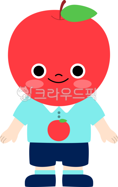 Apple,apple character,boy,boy child,child decoration,smiling,smiling,character,fruit character,fruit decoration,kindergarten element,daycare element,face,fruit face,facial expression,children's fruit,cute child,cute character,fruit d